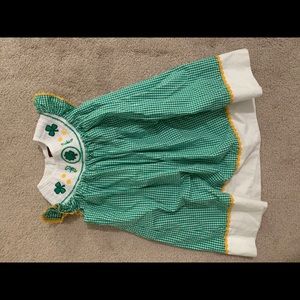 Saint Patrick’s Day Smocked Dress